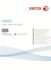 Наклейка Xerox Mono Laser 65UP (закруглені кути) 38.1x21.2mm 100арк.