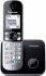 Радіотелефон DECT Panasonic KX-TG6811UAB, Black