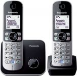 Радіотелефон DECT Panasonic KX-TG6812UAB Black