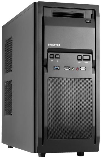 Корпус CHIEFTEC Libra LF-02B, без блока живлення, 1xUSB3.0, 2xUSB2.0, 1x120mm fan, ATX, Black