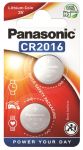 Батарейка Panasonic літієва CR2016 блістер, 2 шт.