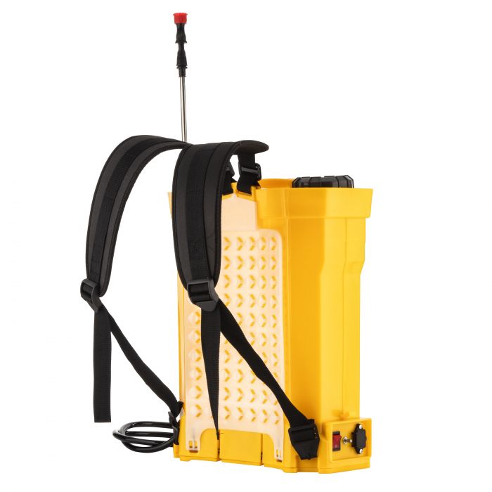 Обприскувач акумуляторний 2E AquaSpray 18LR 18л 12В 1х8А·год 4.5бар 2.9л·хв 5кг вольтметр