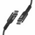 Кабель 2E USB-C - USB-C PD 3.1 240W Aluminum Shell 1m Black