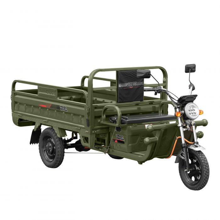 Електроскутер (вантажний) 2E TCG8, зелений