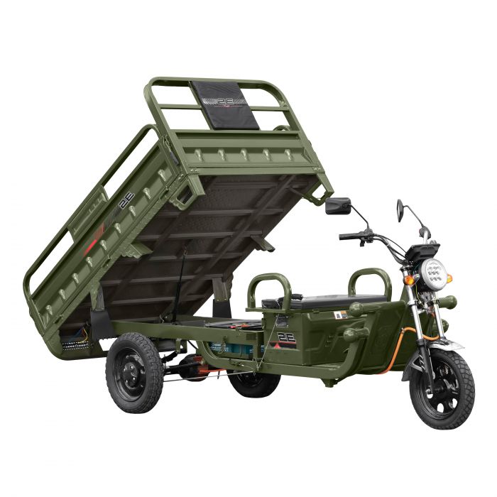 Електроскутер (вантажний) 2E TCG8, зелений