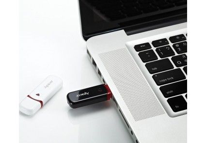 Накопичувач Apacer  32GB USB 2.0 AH333 Black