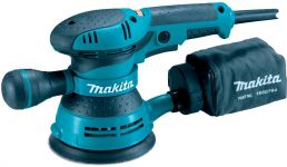 Шліфмашина ексцентрикова Makita BO5041, 300Вт, 125мм, 4000-10000 об/хв, 1.4 кг