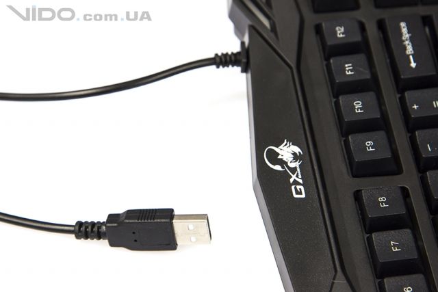Клавіатура Genius Scorpion K220 USB Black Ukr