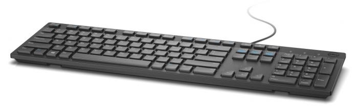 Клавiатура Dell Multimedia Keyboard-KB216 Russian (QWERTY) - Black