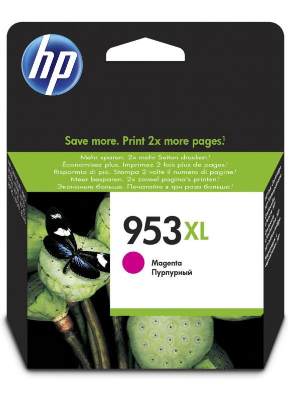 Картридж HP No.953XL Officejet Pro 7720/7730/7740/8210/8218/8710/8720/8725/8730 Magenta (1600 стор)