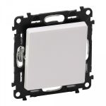 Перемикач 10АХ 250В, автоматичні клеми Білий, Valena LIFE