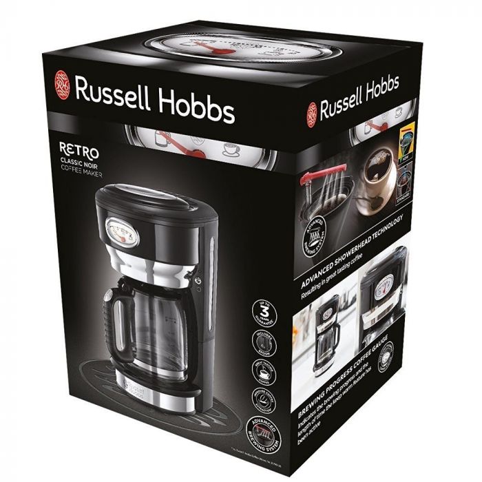 Кавоварка Russell Hobbs 21701-56 Retro Classic Noir