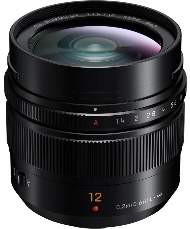 Об'єктив Panasonic Micro 4/3 Lens 12mm F1.4 ASPH