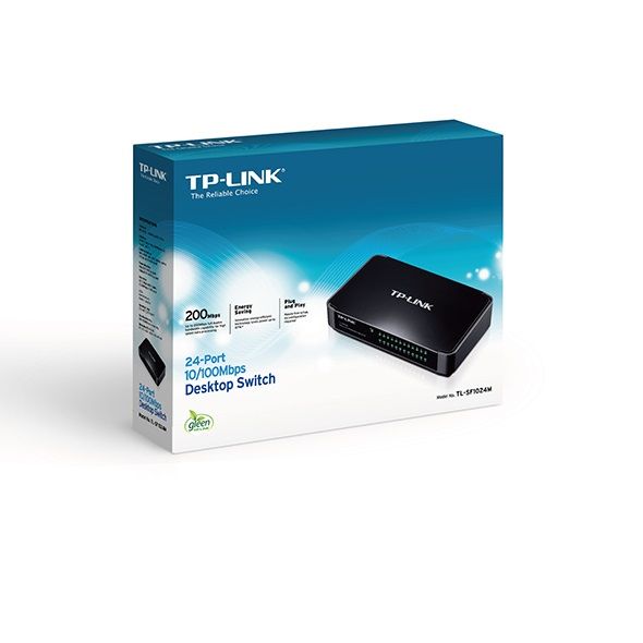 Комутатор TP-LINK TL-SF1024M 24xFE некерований