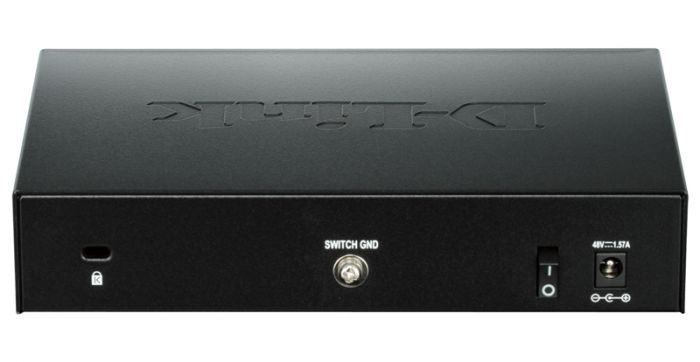 Комутатор D-Link DGS-1100-08P 8xGE PoE 64Вт, EasySmart