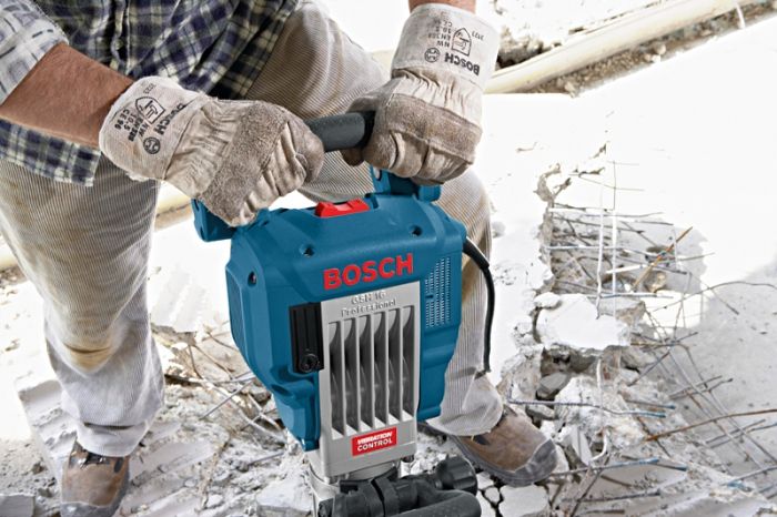 Молоток відбійний Bosch GSH 16-30. 1750Вт, 45 Дж, 1.300 уд/хв, 16.5 кг