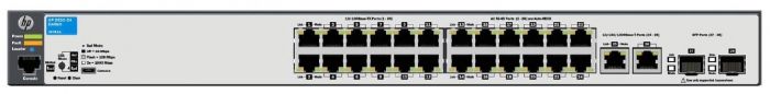 Комутатор HPE Aruba 2530-24 24x10/100+2xGE-T+2xGE-SFP, L2, LT Warranty