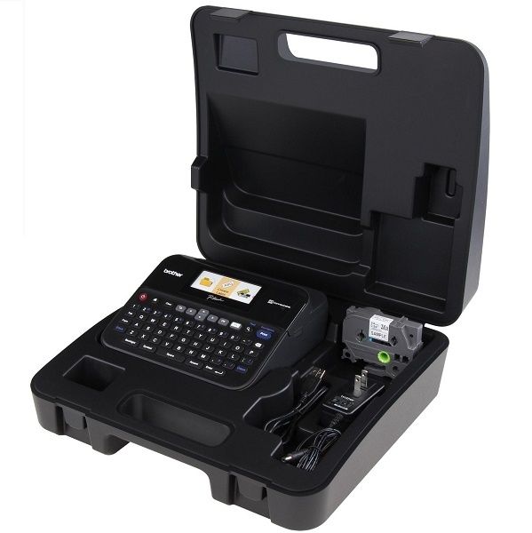 Принтер для друку наклейок Brother P-Touch PT-D600VP в кейсі