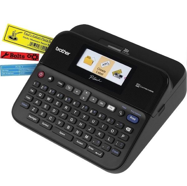 Принтер для друку наклейок Brother P-Touch PT-D600VP в кейсі
