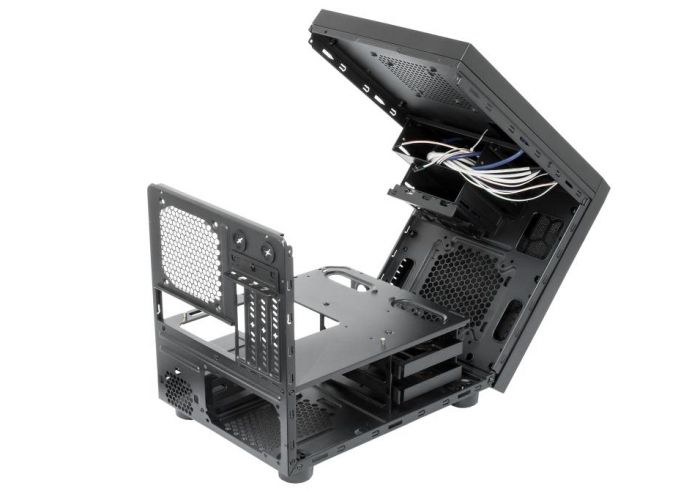 Корпус CHIEFTEC Gaming Cube CI-01B, без блока живлення, 2xUSB3.0, 2xUSB2.0, mATX, Black