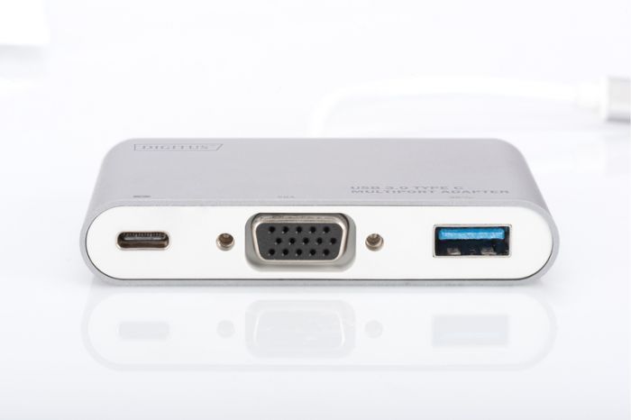Хаб DIGITUS USB-C > VGA/USB-A/USB-C