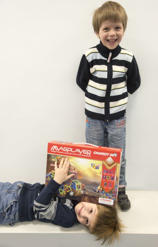 Дитячий конструктор MagPlayer 40 од. (MPB-40)