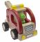 Машинка дерев'яна goki Евакуатор (червоний) 55965
