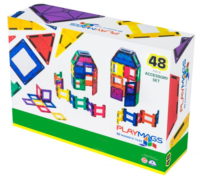 Конструктор Playmags магнітний набір 48 ел. PM161