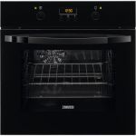 Духова шафа Zanussi електрична, 57л, A, дисплей, конвекція, чорний