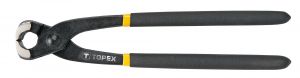 Кусачки торцеві TOPEX, кліщі, тримач прогумований, 250 мм
