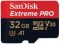 Карта пам'яті SanDisk microSD   32GB C10 UHS-I U3 R100/W90MB/s Extreme Pro V30 + SD