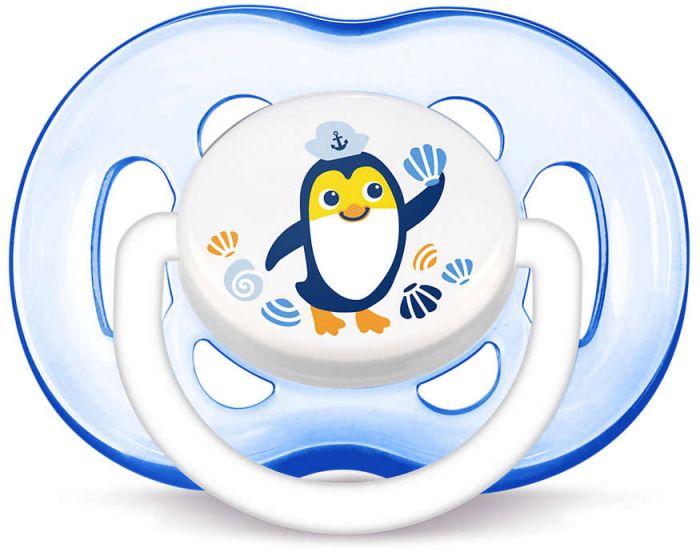 Пустушка Avent Freeflow 18міс+, дихаюча, 2шт, для хлопчиків