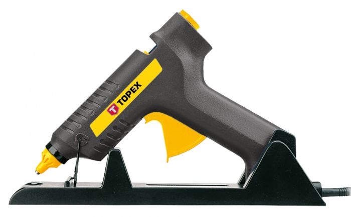 Пістолет клейовий TOPEX, 11 мм, бездротовий, 15/80 Вт, 14-16 г/хв