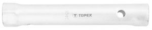 Ключ торцевий TOPEX, трубчастий, двосторонній, 24х26 мм, 185 мм