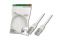Патч-корд DIGITUS CAT 5e UTP, 0.5м, AWG 26/7, PVC, білого кольору