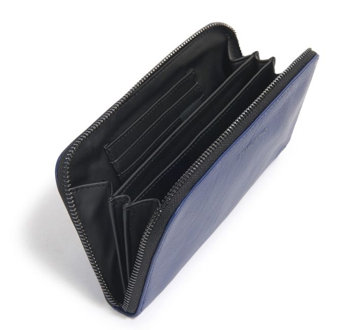 Гаманець Tucano Sicuro Premium Pochette, шкіра, синій