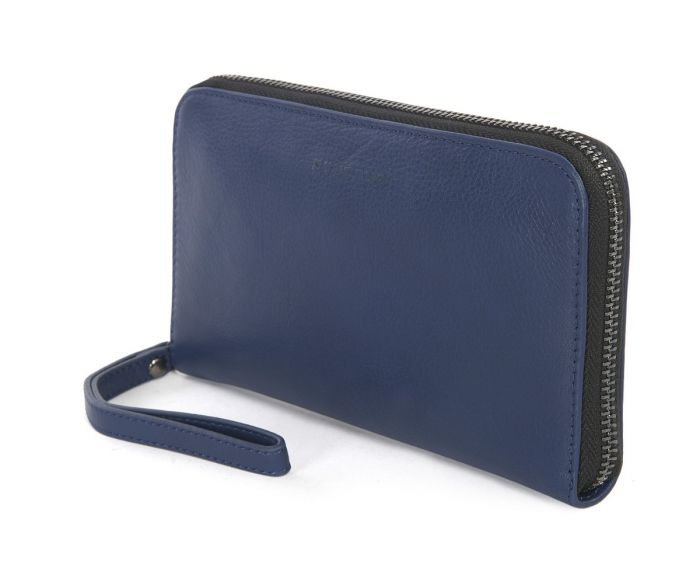 Гаманець Tucano Sicuro Premium Pochette, шкіра, синій