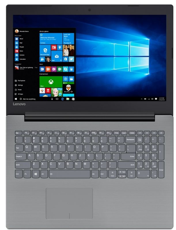 Ноутбук Lenovo IdeaPad 320 15.6FHD/Intel N3350/4/500/Int/BT/WiFi/DOS/Onyx Black