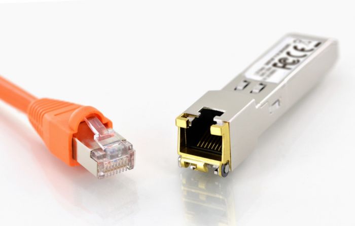 Модуль DIGITUS 1.25 Gbps Copper SFP, 100m, RJ45, 10/100/1000Base-T