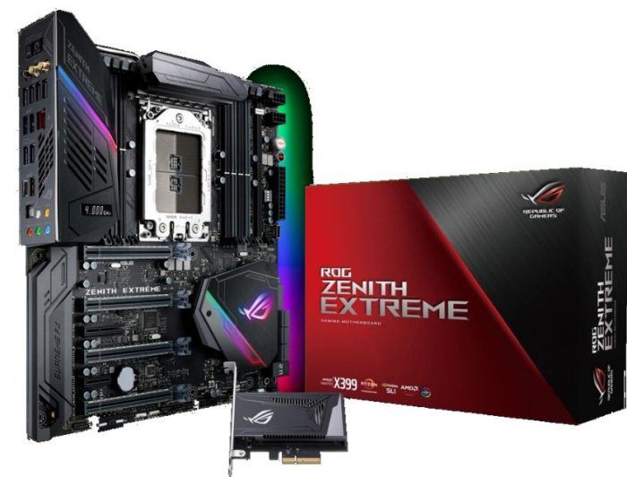 Материнcька плата ASUS ROG ZENITH EXTREME sTR4 X399 8xDDR4 Wi-Fi BT EATX