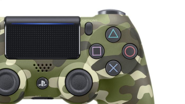 Геймпад бездротовий PlayStation Dualshock v2 Green Cammo