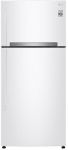 Холодильник з верхн. мороз. камерою LG GN-H702HQHZ, 180х73х78см, 2 дв., Холод.відд. - 378л, Мороз. відд. - 129л, A++, NF, Лінійн., Зона свіжості, Зовнішн. диспл., Білий