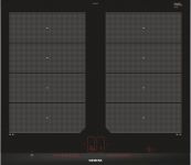 Варильна індукційна поверхня Siemens EX675LXC1E -60см/4 конф/17 рівнів потуж/сенсор/чорний