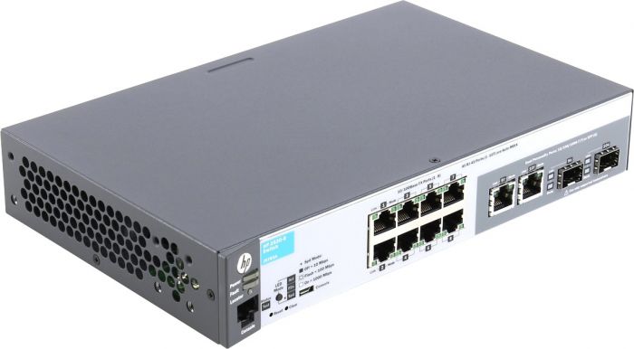 Комутатор HPE 2530-8,+ 8x10/100 + 2xGE-T/SFP, L2, LT Warranty