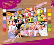 Набір для творчості Sequin Art PAINTING BY NUMBERS SENIOR Магазин солодощів SA1520