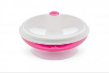 Тарілка Nuvita з підігрівом 6м+ рожева NV1427Pink