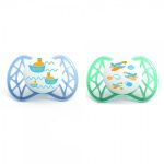 Пустушка ортодонтична Nuvita Air 0м+ 2шт. для хлопчика NV7060Boy