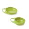 Тарілка для годування Nuvita Easy Eating 2шт. cалатова, глибока і дрібна NV8461Lime
