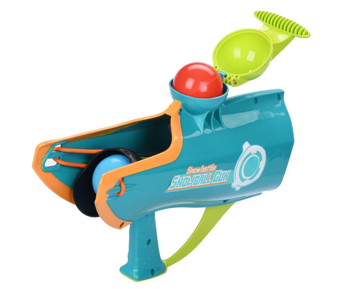 Іграшкова зброя Same Toy 3в1 Бластер м'ячик/сніг/вода, 33см, бірюзовий
