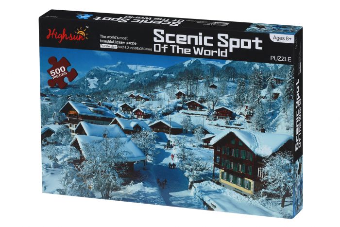 Пазл Same Toy Scenic Spot 500ел
